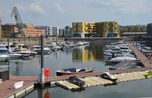 Die ersten Fragen tauchten Mitte Mai 2025 rund um den Verkauf der Marina im Mainzer Zollhafen auf. - Foto: gik