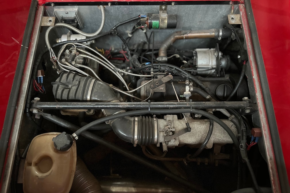 Motorraum des Gepard II
