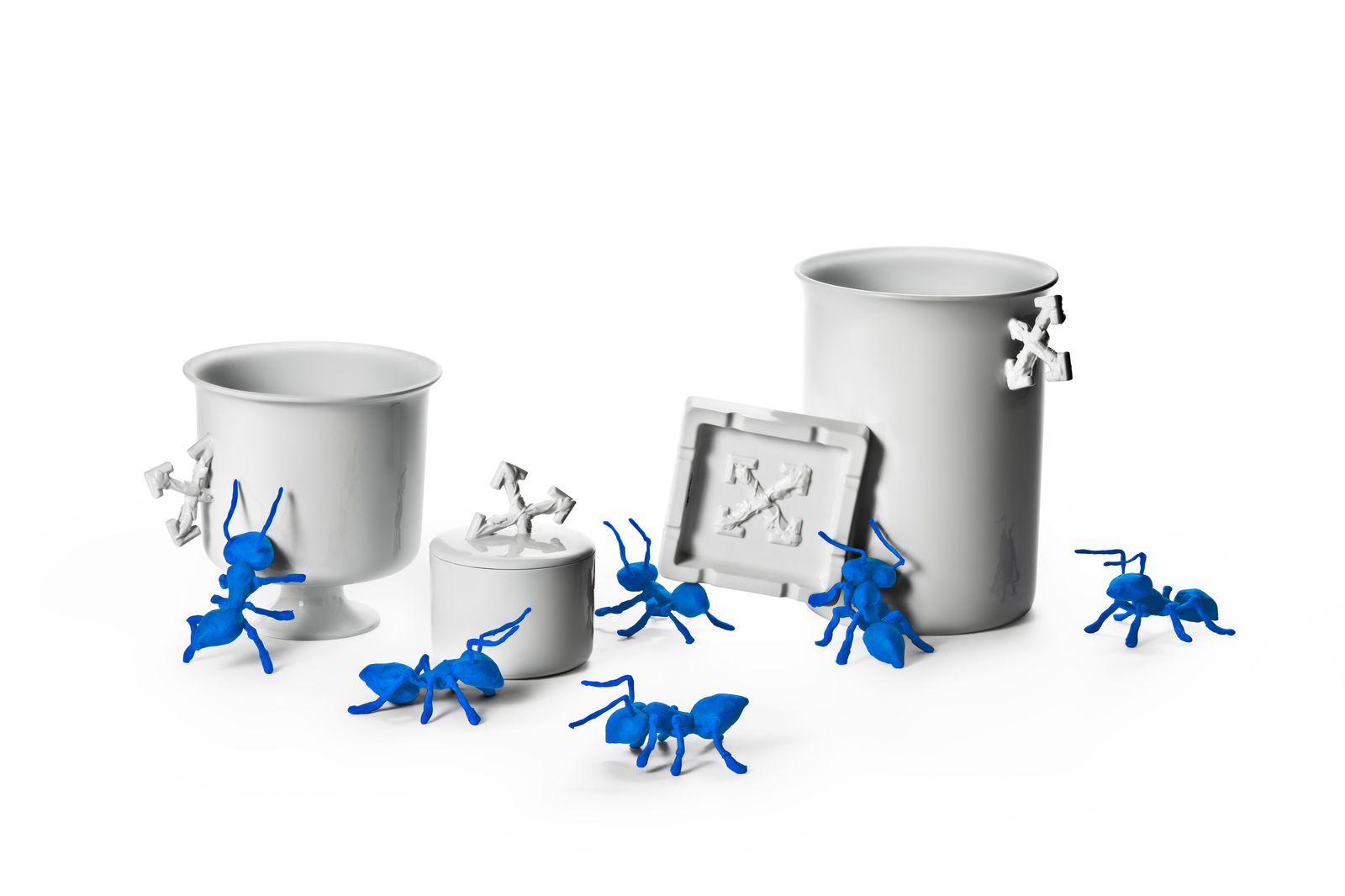 Mit OffWhite kooperierte Virgil Abloh mit Ginori 1735 für neue HomeAccessoires