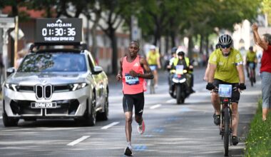 Sawe und Wanjiru gewinnen BMW BERLIN-MARATHON 2025 beim Debüt des neuen BMW iX3.