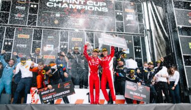 Weerts und van der Linde feiern Sprint Cup Titel im Krimi von Valencia.