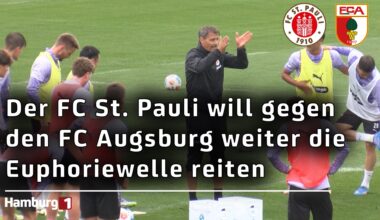 FC St. Pauli empfängt am Sonntag den FC Augsburg
