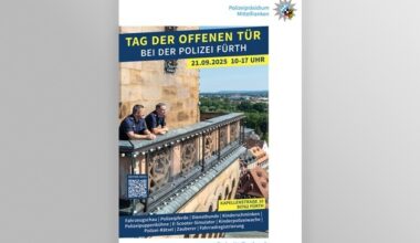 POL-MFR: (885) Tag der offenen Tür der Polizei Fürth - Einladung
