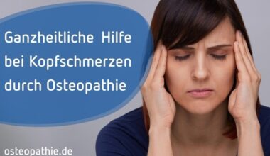 Osteopathie: Ganzheitliche Hilfe bei Kopfschmerzen / Verband der Osteopathen ...