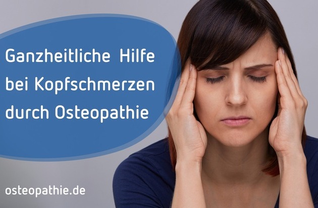 Osteopathie: Ganzheitliche Hilfe bei Kopfschmerzen / Verband der Osteopathen ...
