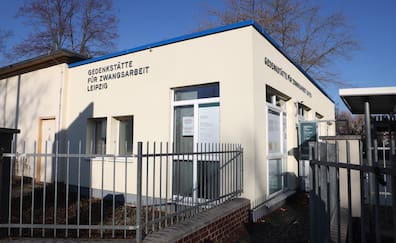Die Gedenkstätte für Zwangsarbeit kann im Leipziger Osten besucht werden. Das Museum klärt über NS-Verbrechen auf.
