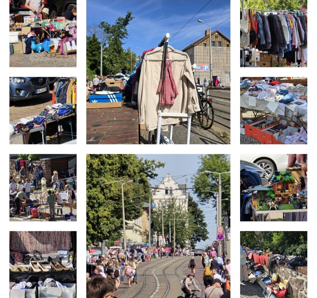 Straße komplett für Autos sperren? – Du bist Halle