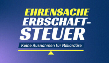 Ehrensache Erbschaftsteuer: Keine Ausnahmen für Milliardäre!
|
WeAct