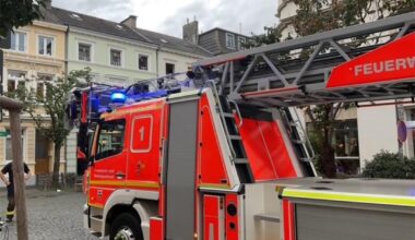 Brand in Bonn: Falschparker behindert Feuerwehr
