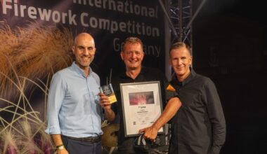 England gewinnt den 33. Internationalen Feuerwerkswettbewerb in Hannover - Motto, ...