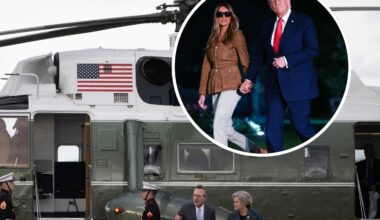 Panne nach UK-Besuch: Helikopter mit Trump an Bord muss zwischenlanden