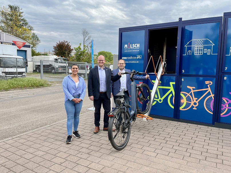 Mannheim: VRN startet Gutscheinaktion für sichere Fahrradboxen