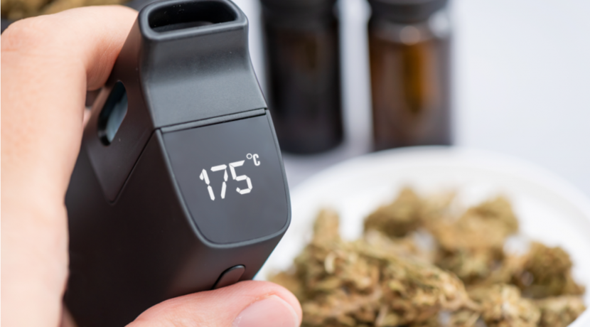 Vaporizer verdampft Cannabis