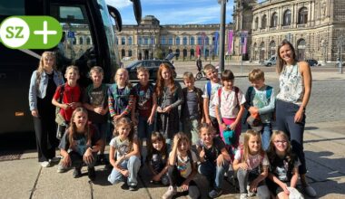 Lauensteiner Grundschüler besucht Semperoper in Dresden mit Musik-Mobil