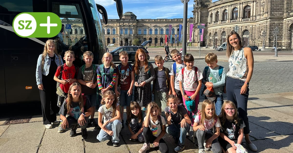 Lauensteiner Grundschüler besucht Semperoper in Dresden mit Musik-Mobil