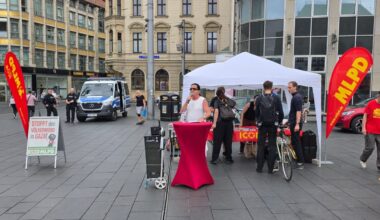 Widerstand gegen Kriegspolitik, soziale Kürzungen und militärische Eskalation – Du bist Halle