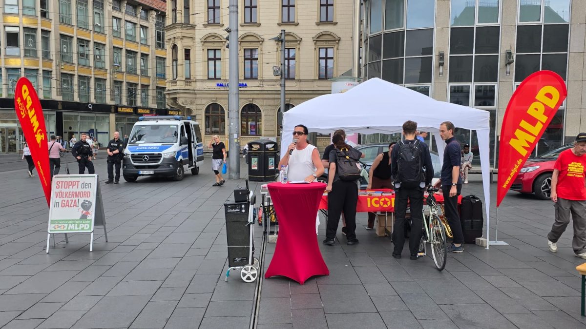 Widerstand gegen Kriegspolitik, soziale Kürzungen und militärische Eskalation – Du bist Halle