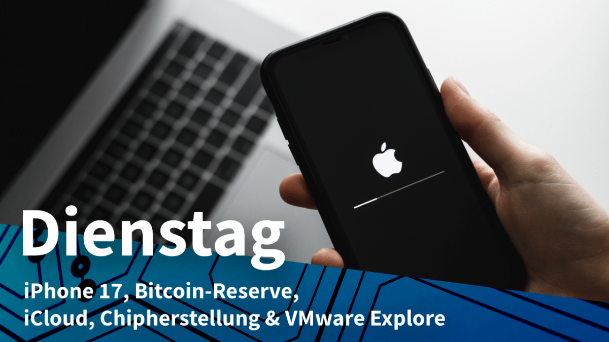 Dienstag: iPhones wohl bald nur mit eSIM, El Salvador sichert Bitcoin-Reserve