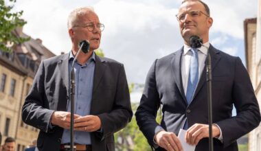 Jens Spahn und Matthias Miersch überraschend zu Besuch in Kiew