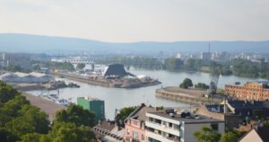 Der Mainzer Zollhafen im Jahr 2013 vor seiner Entwicklung als Stadtquartier. - Foto: gik 