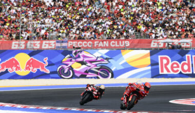 Die Hauptdarsteller des Rennens: Marc Marquez vor Marco Bezzecchi