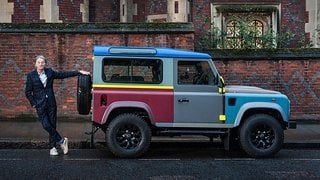 Ein Kooperation zwischen Land Rover Defender und Paul Smith inspirierte zu dem leichten S-Works Tarmac SL8 Design.