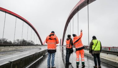 Sperrung der A42 sorgt weiter für Staus am Niederrhein