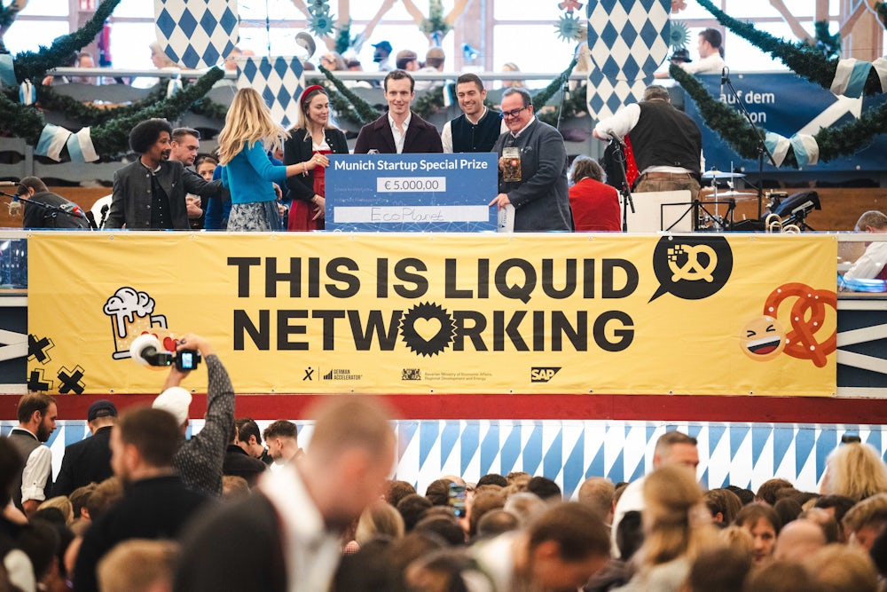 „Das ist flüssiges Netzwerken“: So bewirbt sich die Gründermesse selbst.