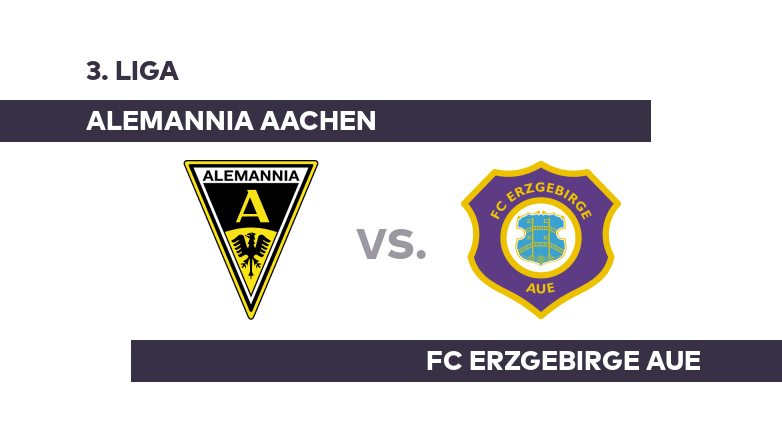Alemannia Aachen - FC Erzgebirge Aue: Alemannia will Serie ausbauen - 3. Liga