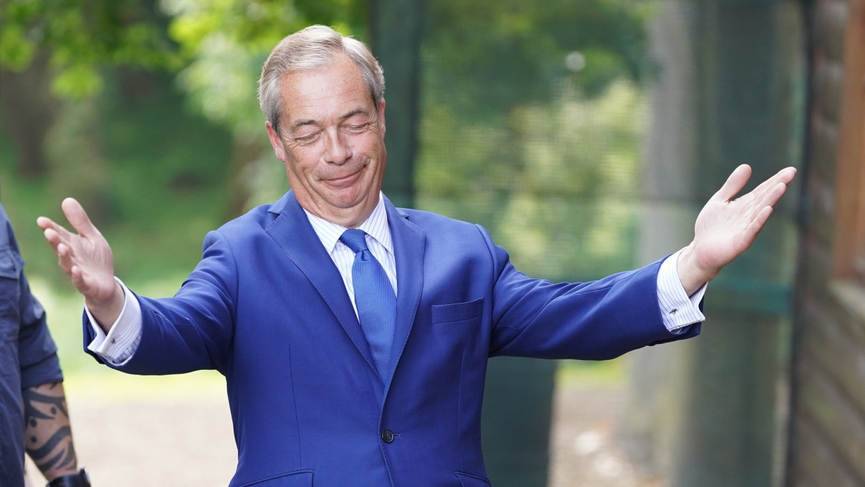 Arbeitet auf bewährte Weise weiter an der Spaltung der britischen Gesellschaft: Nigel Farage