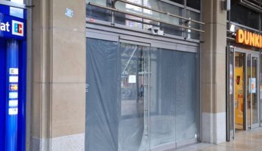 Café im Mainzer Hauptbahnhof schließt