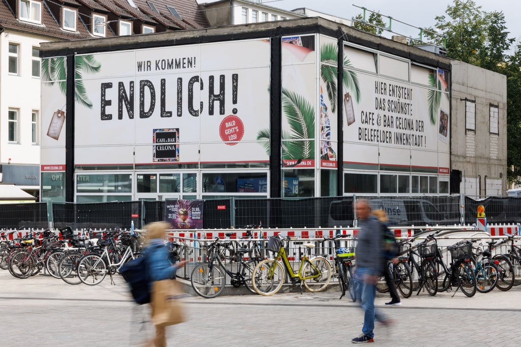 "Cafe & Bar Celona" am Jahnplatz Bielefeld: Eröffnung zeichnet sich ab