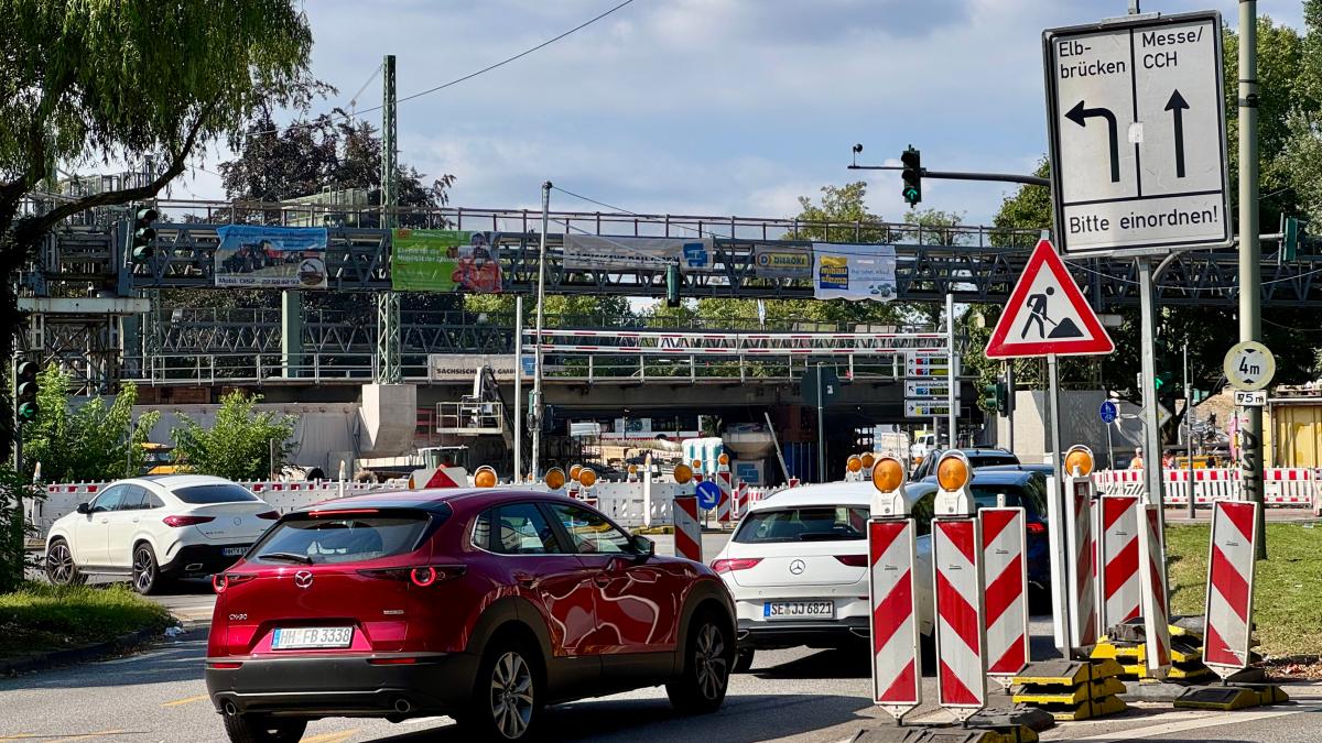 Die ärgerlichsten Straßenbaustellen für Pendler in Hamburg