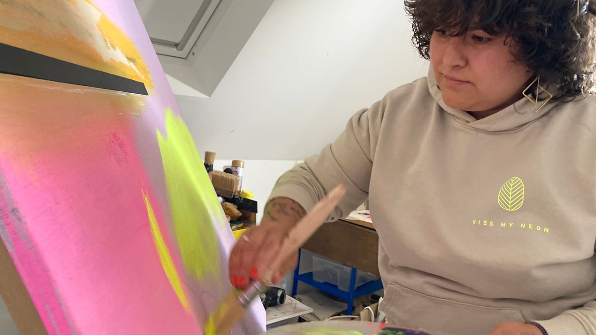 Stefanie Stöferle: Kunstausstellung zu Neurodiversität