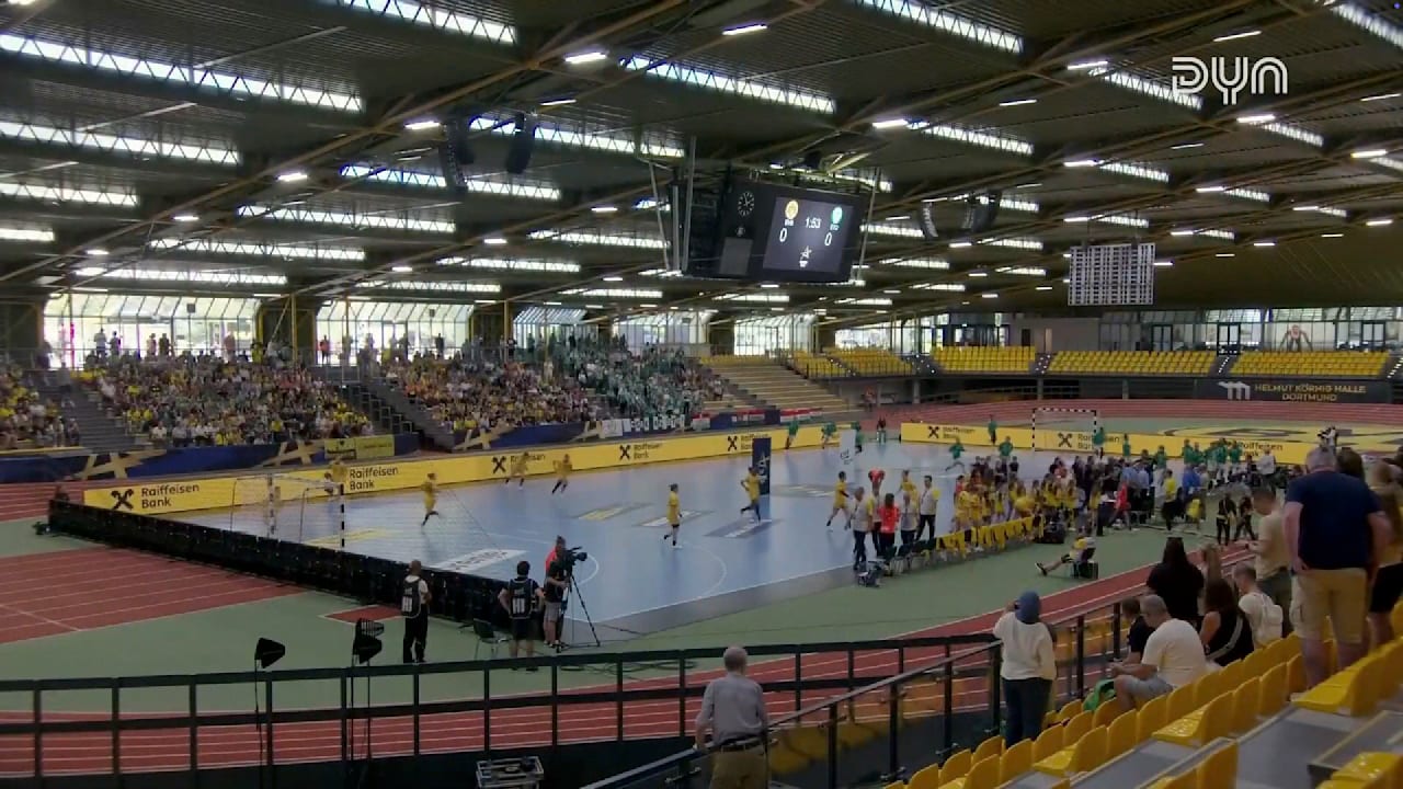Seltsamer Spielort: Handball-Champions-League in Leichtathletik-Halle | Sportmix