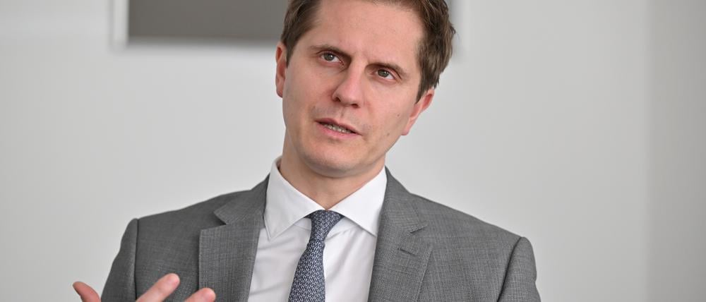 Benjamin Grimm, SPD, Minister der Justiz und für Digitalisierung des Landes Brandenburg.