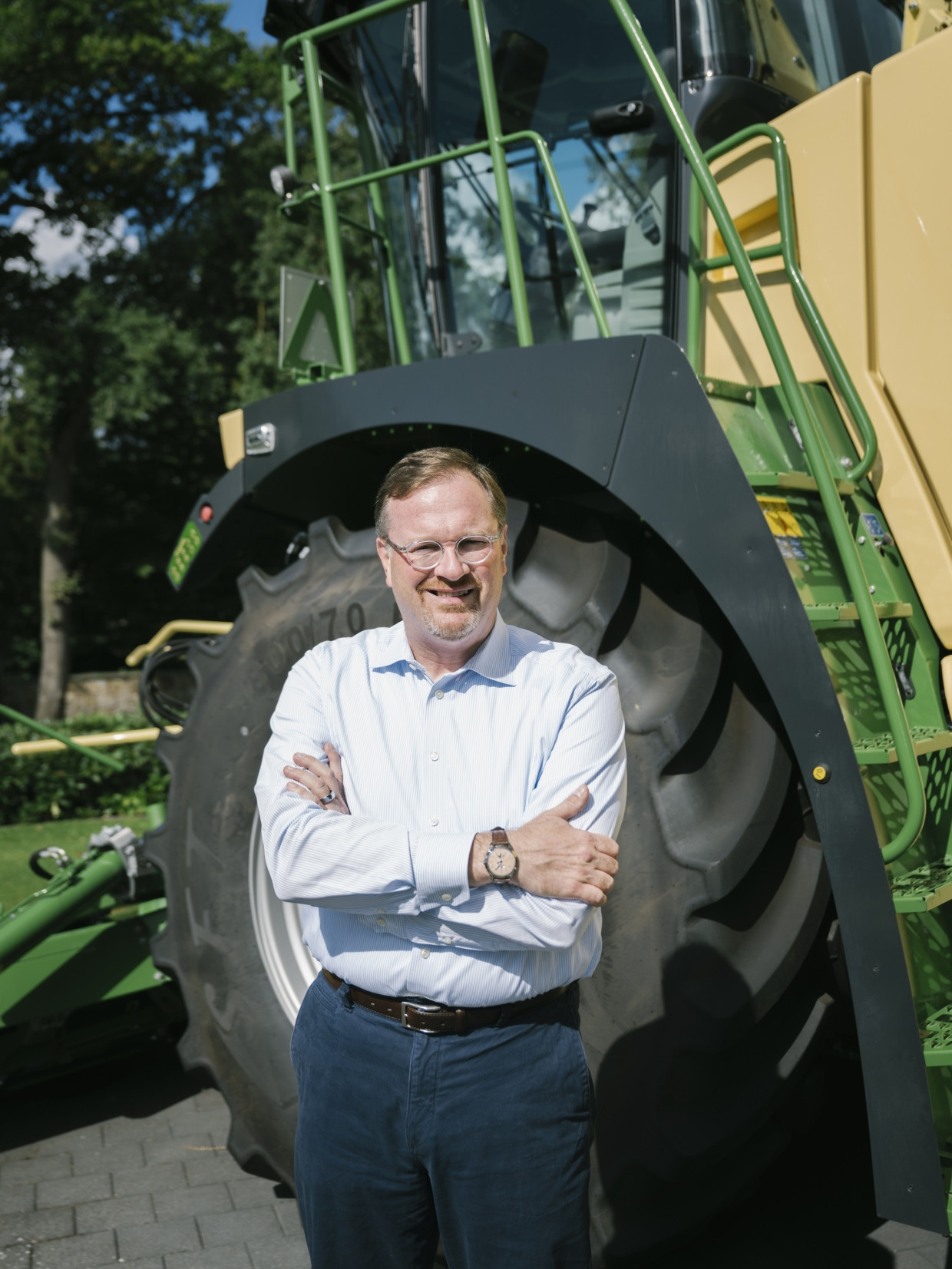 Bernard Krone führt das Familienunternehmen aus dem Emsland in vierter Generation.
