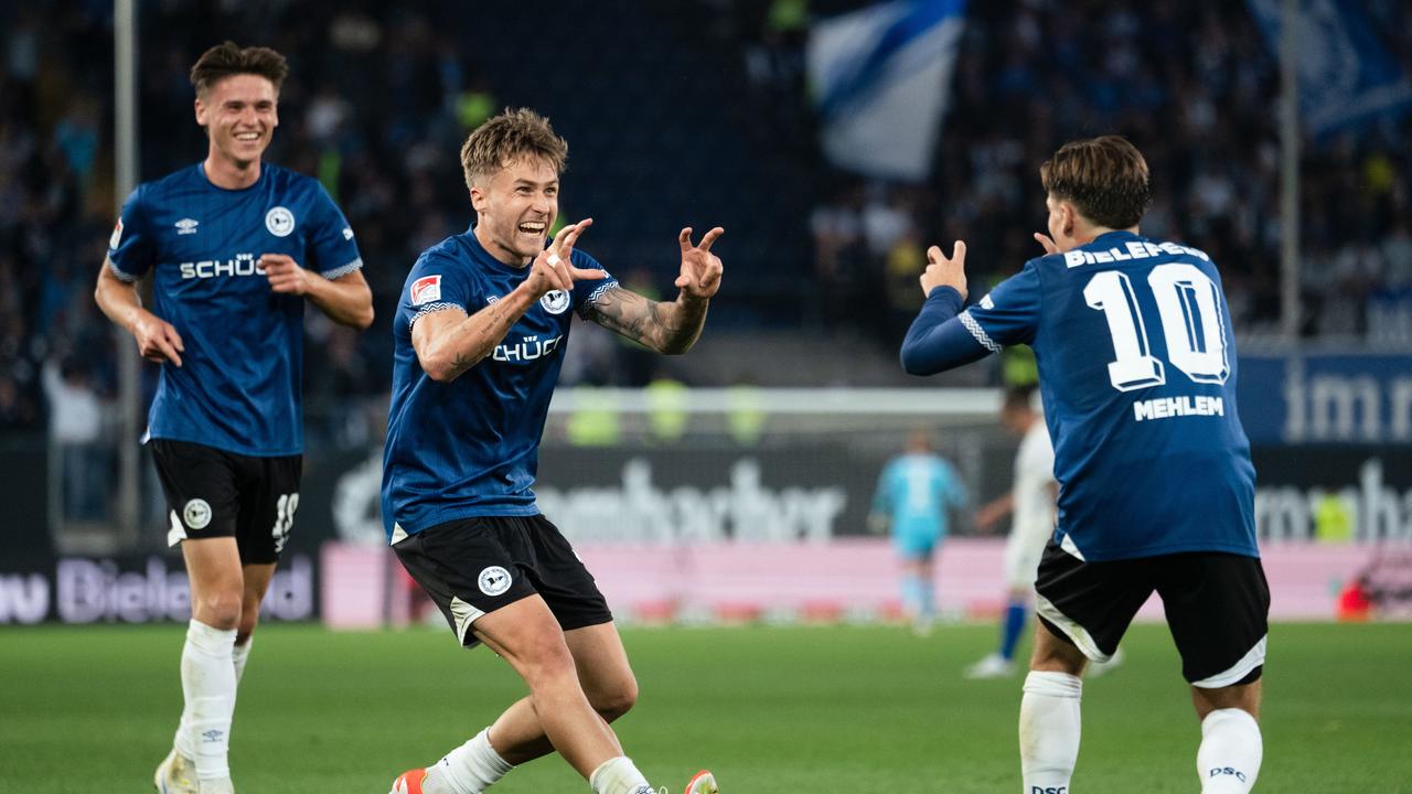 2. Bundesliga: Bielefeld schlägt Magdeburg und feiert auf der Alm