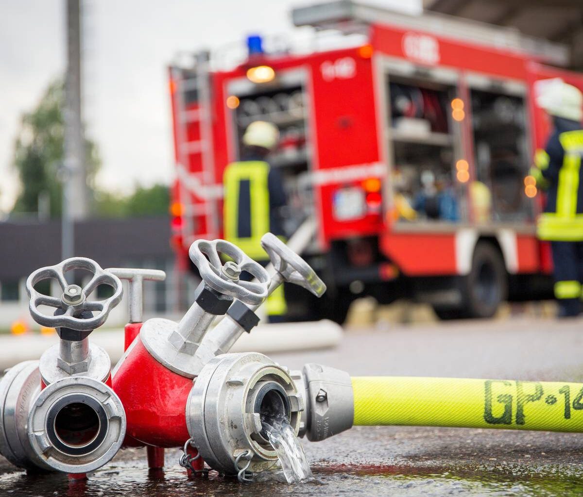 Brand beschädigt neue Feuerwache Rheydt