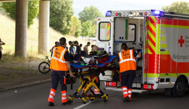 „Riderman“: Großeinsatz – 70 Verletzte nach Massensturz bei Radrennen