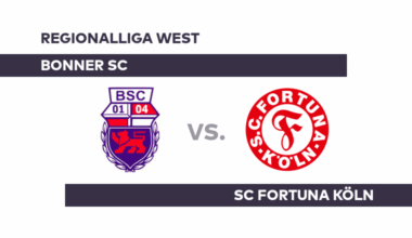 Bonner SC - SC Fortuna Köln: Fortuna Köln sorgt zeitig für die Entscheidung - Regionalliga West