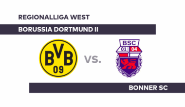 Borussia Dortmund II - Bonner SC: Reitz sichert Dortmund II das Remis - Regionalliga West