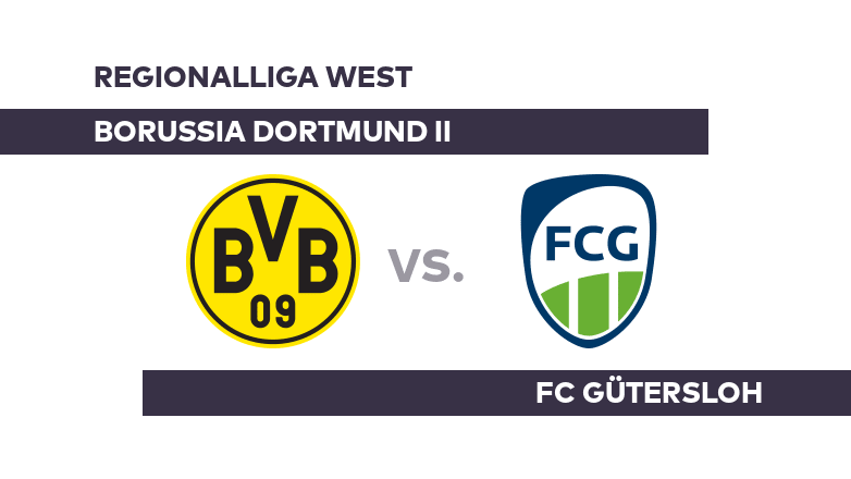 Borussia Dortmund II - FC Gütersloh: Gewollt: der erste Heimsieg - Regionalliga West