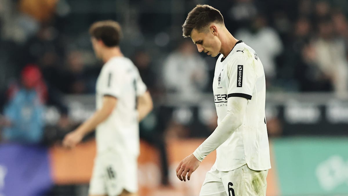 Borussia Mönchengladbach: Ohnmacht nach Frankfurt-Debakel – der tiefe Fall der Borussia