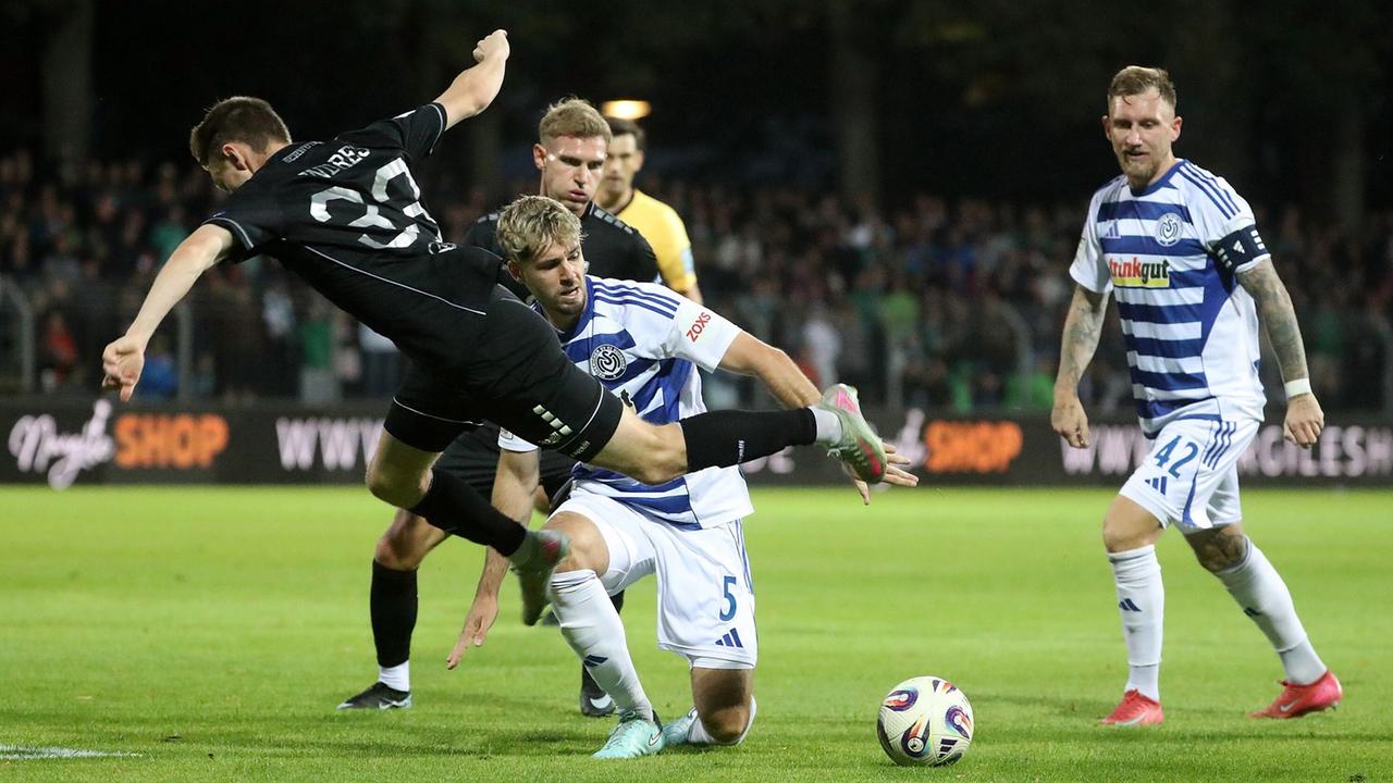 Schweinfurt ohne Chance: Duisburg feiert Startrekord in der 3. Liga