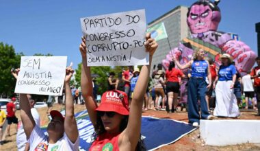 Proteste in Brasilien gegen Amnestie-Pläne für Bolsonaro