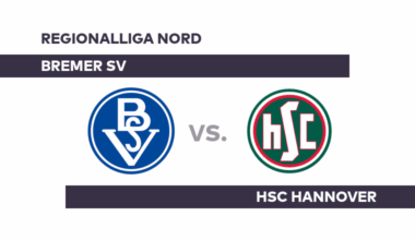 Bremer SV - HSC Hannover: Hannover will Serie ausbauen - Regionalliga Nord