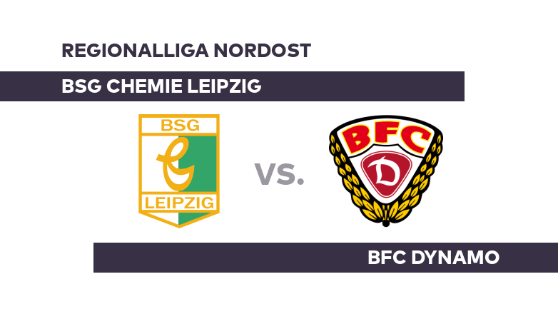 BSG Chemie Leipzig - BFC Dynamo: Gelingt Leipzig der erste Saisonsieg? - Regionalliga Nordost