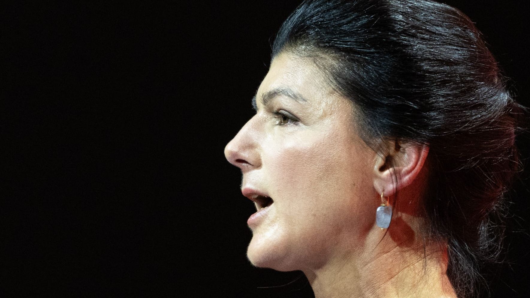 BSW-Politikerin Sahra Wagenknecht (Archivfoto): Der große Auftritt vor dem Brandenburger Tor findet wohl nicht statt.