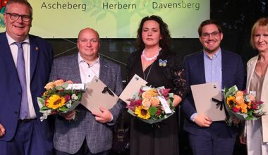ASCHEBERG: Bürgerpreis für drei Engagierte